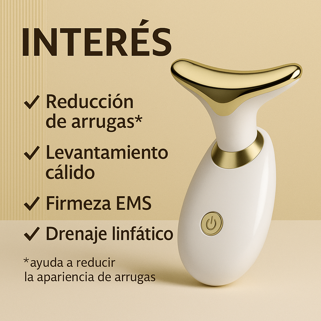 Masajeador rejuvenecedor facial