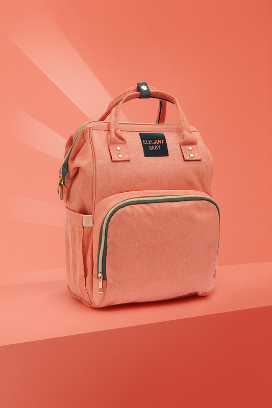 Mochila de bebe, porta pañales Premium